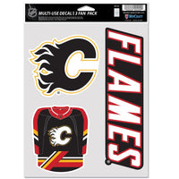 Wholesale-Calgary Flames Special Edition Multi Use 3 Fan Pack