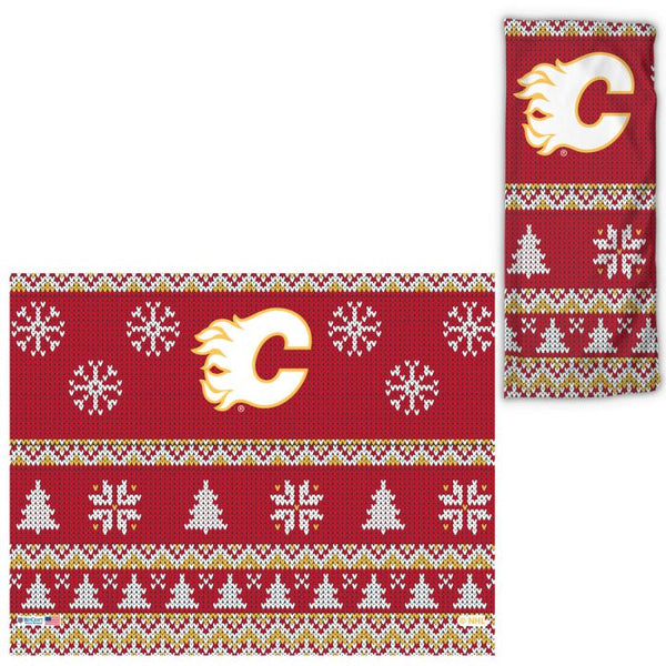 Wholesale-Calgary Flames / Ugly Sweater Ugly Sweater Fan Wraps