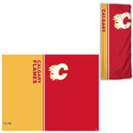 Wholesale-Calgary Flames Vertical Split Fan Wraps