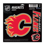 Wholesale-Calgary Flames Vinyl Magnet 11" x 11"