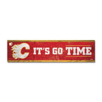 Wholesale-Calgary Flames Wooden Magnet 1.5" X 6"