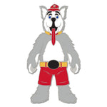 Wholesale-Calgary Flames mascot Collector Enamel Pin Jewelry Card