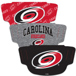 Wholesale-Carolina Hurricanes Fan Mask Face Cover 3 Pack