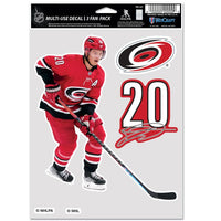 Wholesale-Carolina Hurricanes Multi Use 3 Fan Pack Sebastian Aho