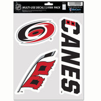 Wholesale-Carolina Hurricanes Multi Use 3 Fan Pack