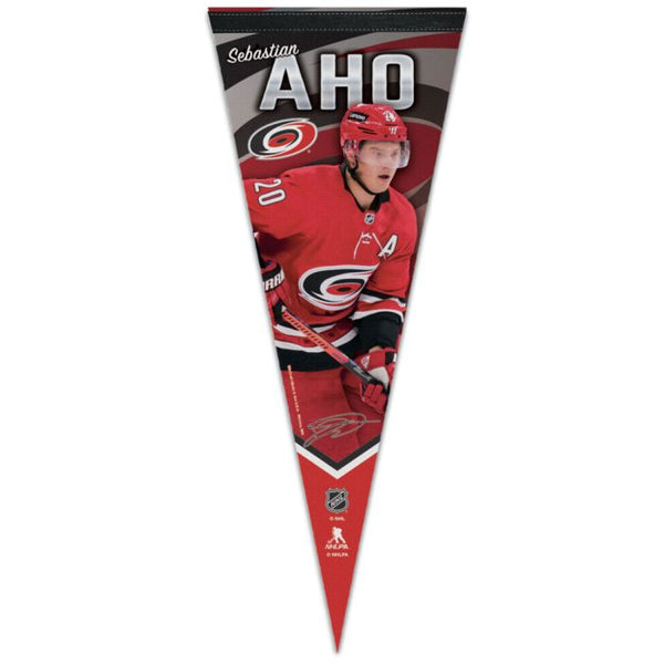 Wholesale-Carolina Hurricanes Premium Pennant 12" x 30" Sebastian Aho