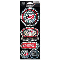 Wholesale-Carolina Hurricanes Prismatic Decal 4" x 11"