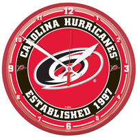 Wholesale-Carolina Hurricanes Round Wall Clock 12.75"