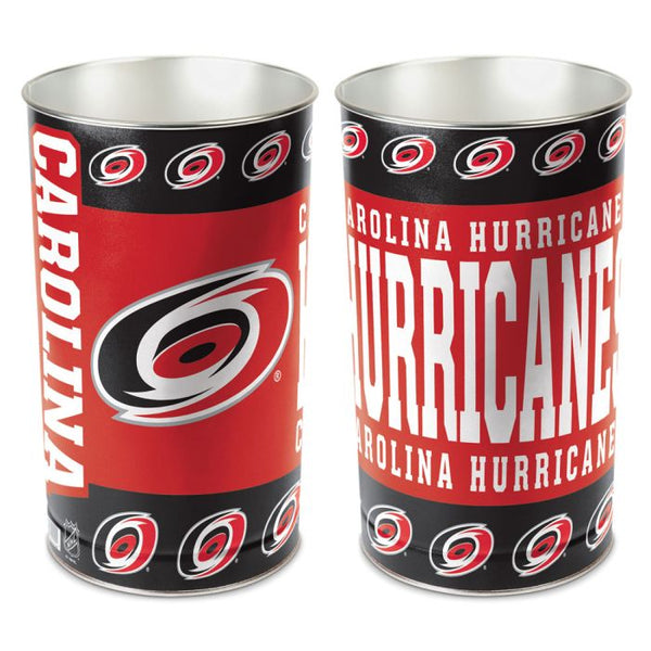 Wholesale-Carolina Hurricanes Wastebasket - tapered 15"H