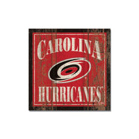 Wholesale-Carolina Hurricanes Wooden Magnet 3" X 3"