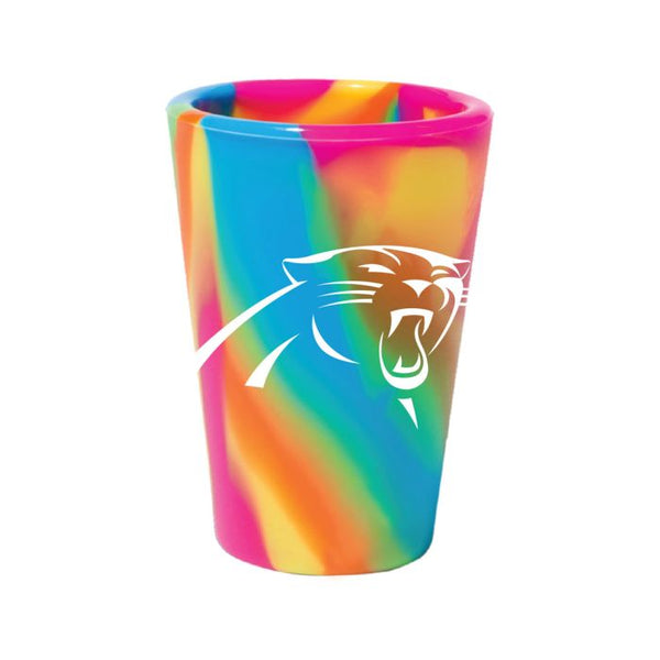 Wholesale-Carolina Panthers 1.5oz Silicone Shot Glass