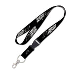 Wholesale-Carolina Panthers Blackout Lanyard w/detachable buckle 1"