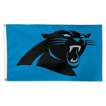 Wholesale-Carolina Panthers Blue background Flag - Deluxe 3' X 5'