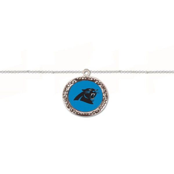 Wholesale-Carolina Panthers Bracelet w/Charm Jewelry Carded