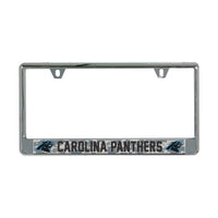 Wholesale-Carolina Panthers CAMO Lic Plate Frame B/O Printed