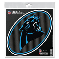 Wholesale-Carolina Panthers CARBON All Surface Decal 6" x 6"