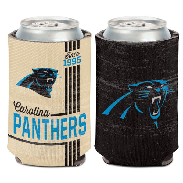 Wholesale-Carolina Panthers / Classic Logo Vintage Can Cooler 12 oz.