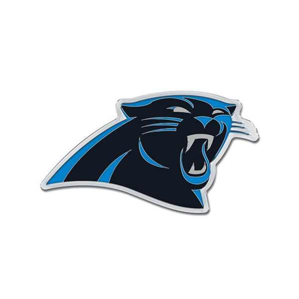 Wholesale-Carolina Panthers Colored Chrome Free Form Auto Emblem