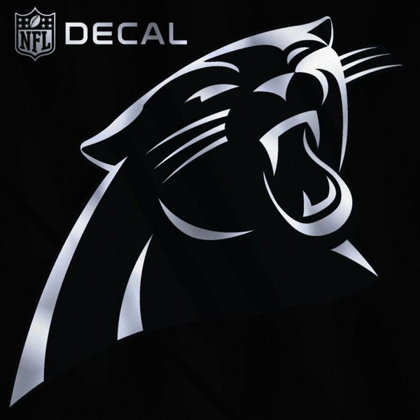 Wholesale-Carolina Panthers Decal Metallic 6" x 6"