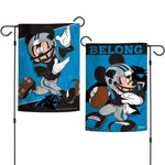 Wholesale-Carolina Panthers / Disney Mickey Mouse Garden Flags 2 sided 12.5" x 18"