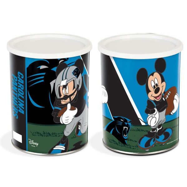 Wholesale-Carolina Panthers / Disney Mickey Mouse Gift Tin 1 Gallon