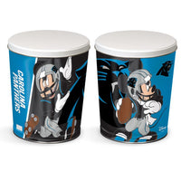 Wholesale-Carolina Panthers / Disney Mickey Mouse Gift Tin tapered 3 gallon