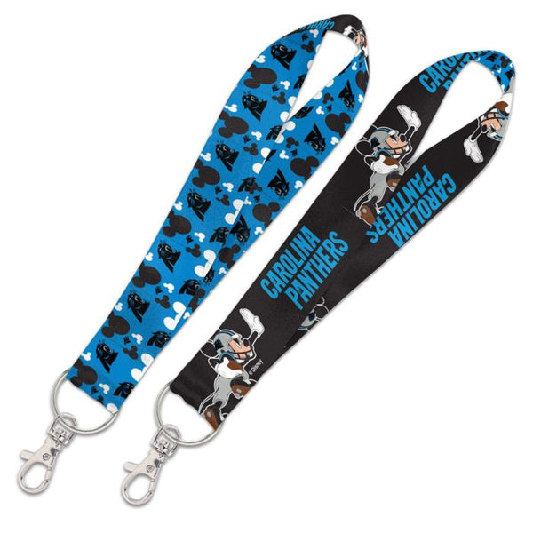 Wholesale-Carolina Panthers / Disney Mickey Mouse Lanyard Key Strap 1"