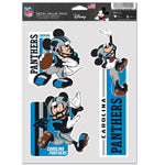 Wholesale-Carolina Panthers / Disney Mickey Mouse Multi Use 3 Fan Pack