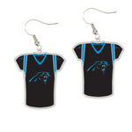 Wholesale-Carolina Panthers Earrings Jewelry Carded Jersey