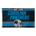 Wholesale-Carolina Panthers Established Flag - Deluxe 3' X 5'