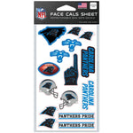 Wholesale-Carolina Panthers Face Cals 4" x 7"