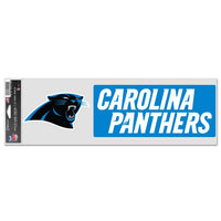 Wholesale-Carolina Panthers Fan Decals 3.75" x 12"