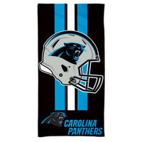 Wholesale-Carolina Panthers Fiber Beach Towel 9lb 30" x 60"