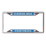 Wholesale-Carolina Panthers GLITTER BACKGROUND Lic Plt Frame S/S Printed