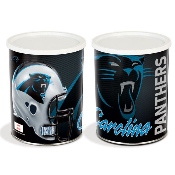 Wholesale-Carolina Panthers Gift Tin 1 Gallon