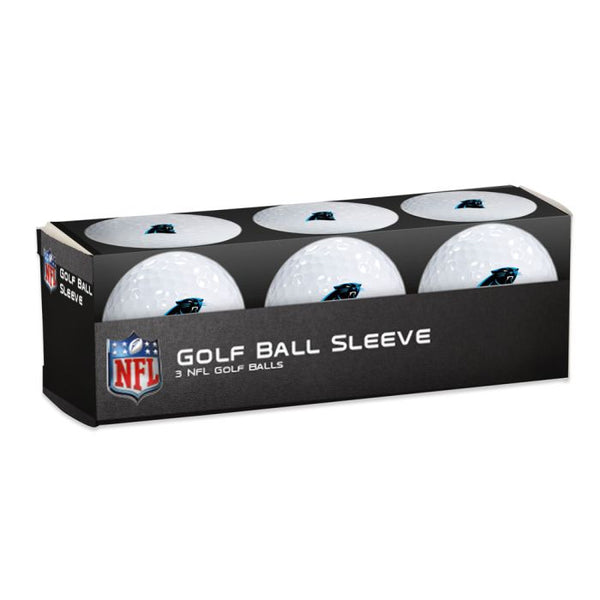 Wholesale-Carolina Panthers Golf Balls - 3 pc sleeve