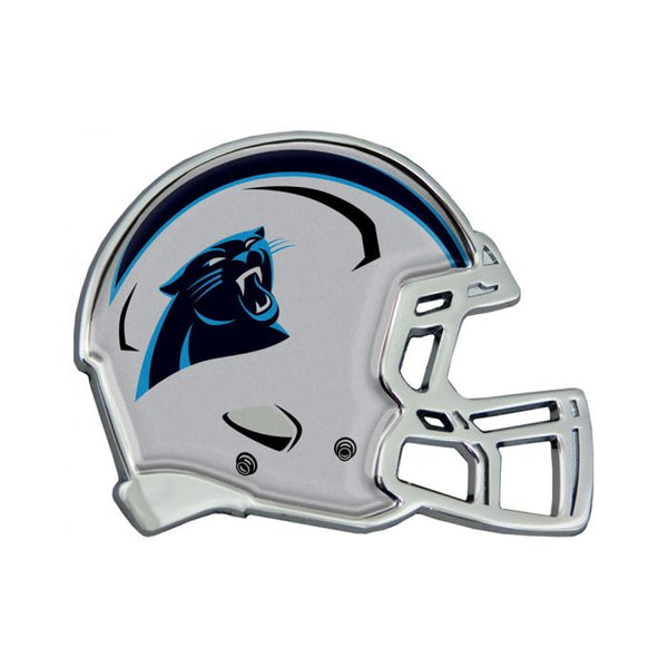 Wholesale-Carolina Panthers HELMET Chrome Metal Domed Emblem