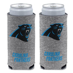 Wholesale-Carolina Panthers Heather 12 oz Slim Can Cooler