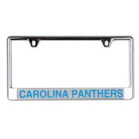 Wholesale-Carolina Panthers Lic Plate Frame B/O Printed