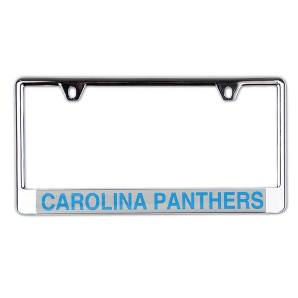 Wholesale-Carolina Panthers Lic Plate Frame B/O Printed