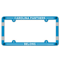 Wholesale-Carolina Panthers Lic Plate Frame Full Color