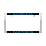 Wholesale-Carolina Panthers Lic Plt Frame Metal Thin Rim Value