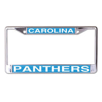 Wholesale-Carolina Panthers Lic Plt Frame S/L Printed