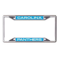 Wholesale-Carolina Panthers Lic Plt Frame S/S Printed