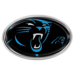 Wholesale-Carolina Panthers MEGA Chrome Metal Domed Emblem