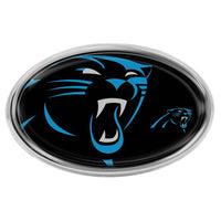 Wholesale-Carolina Panthers MEGA Chrome Metal Domed Emblem