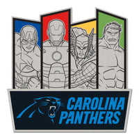 Wholesale-Carolina Panthers / Marvel (C) 2021 Marvel Collector Pin Jewelry Card