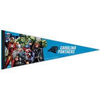 Wholesale-Carolina Panthers / Marvel (C) 2021 Marvel Premium Pennant 12" x 30"