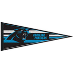 Wholesale-Carolina Panthers Mesh Bkg Classic Pennant, bulk 12" x 30"