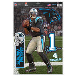 Wholesale-Carolina Panthers Multi-Use Decal 11" x 17" Cam Newton